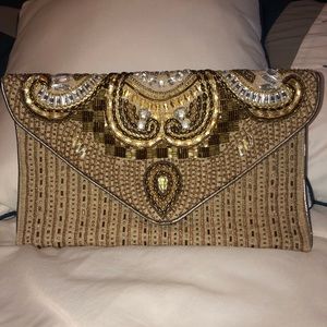 Bedazzled clutch